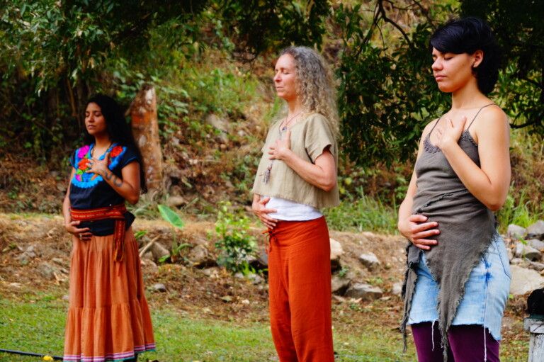 sikuris manos sobre hara corazon con leira y andrea